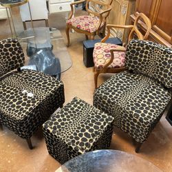 Leopard print Chairs Seth