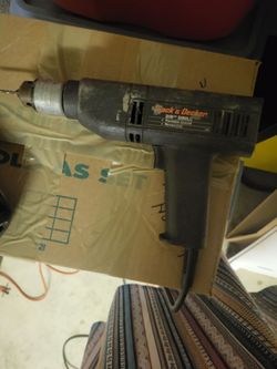 Black & Decker 3/8" Corded Electric Drill