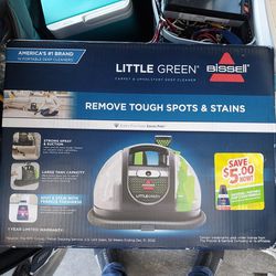Brand New In Box -Sealed- Little Green BISSELL Spot/Carpet/Pet Stain Cleaner 
