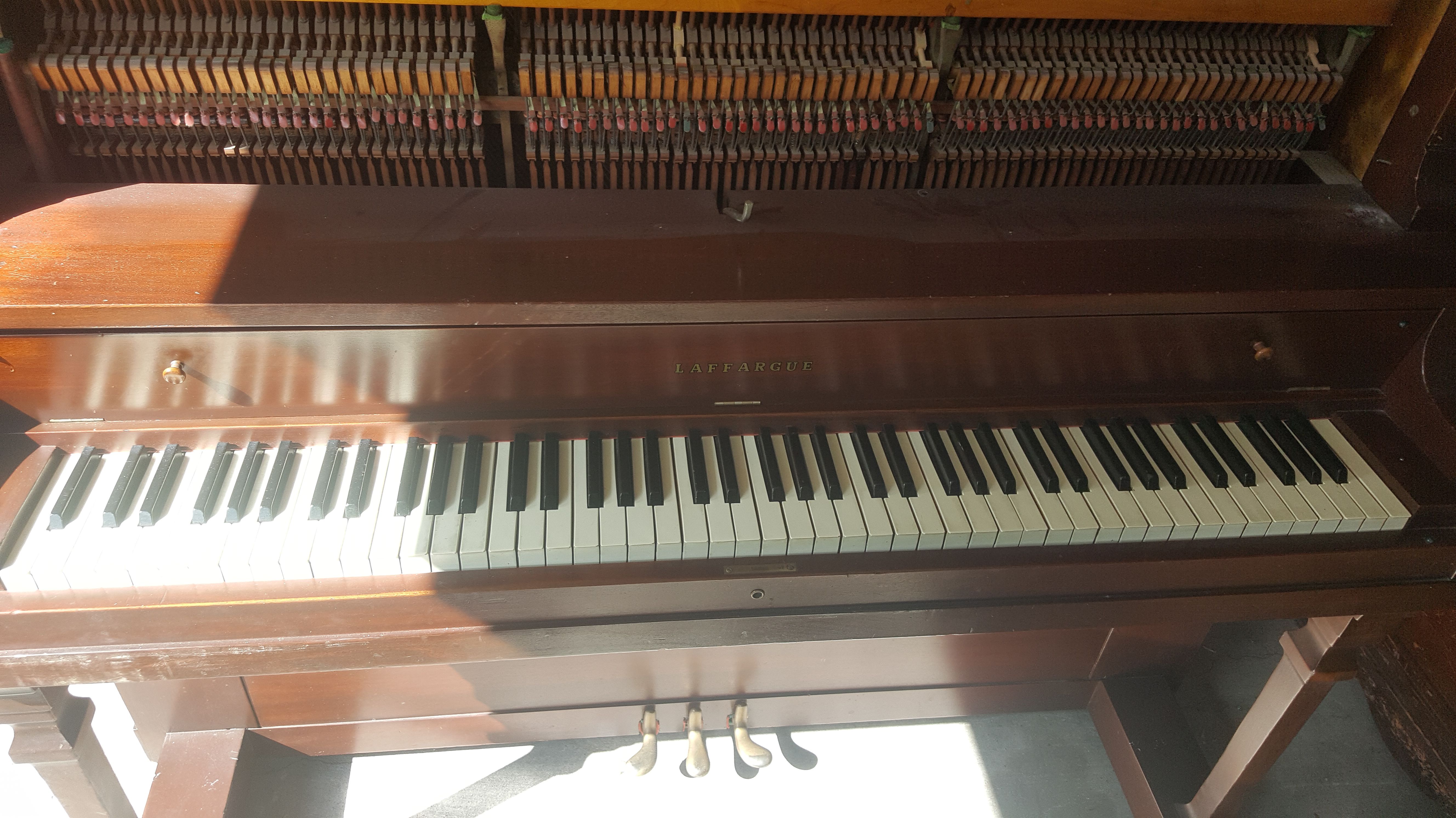 Laffargue cheap upright piano