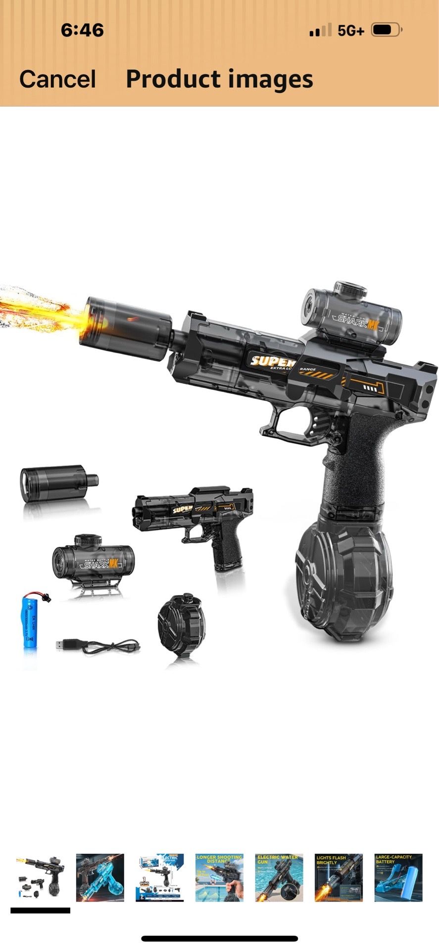 Electric Water Gun,Full Automatic Electric Squirt Gun
