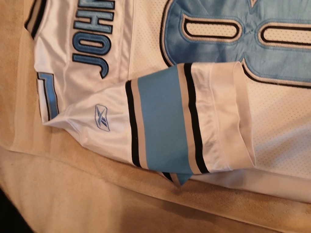 Reebok NFL Authentic Johnson Lions Jersey 