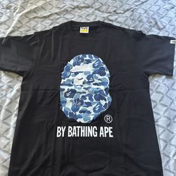 Blue Camo BAPE Shirt