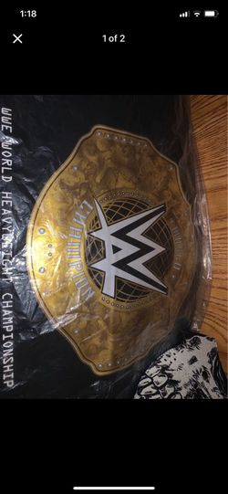 Im selling all three title belts 1,750 for all three together our 600.00each separately