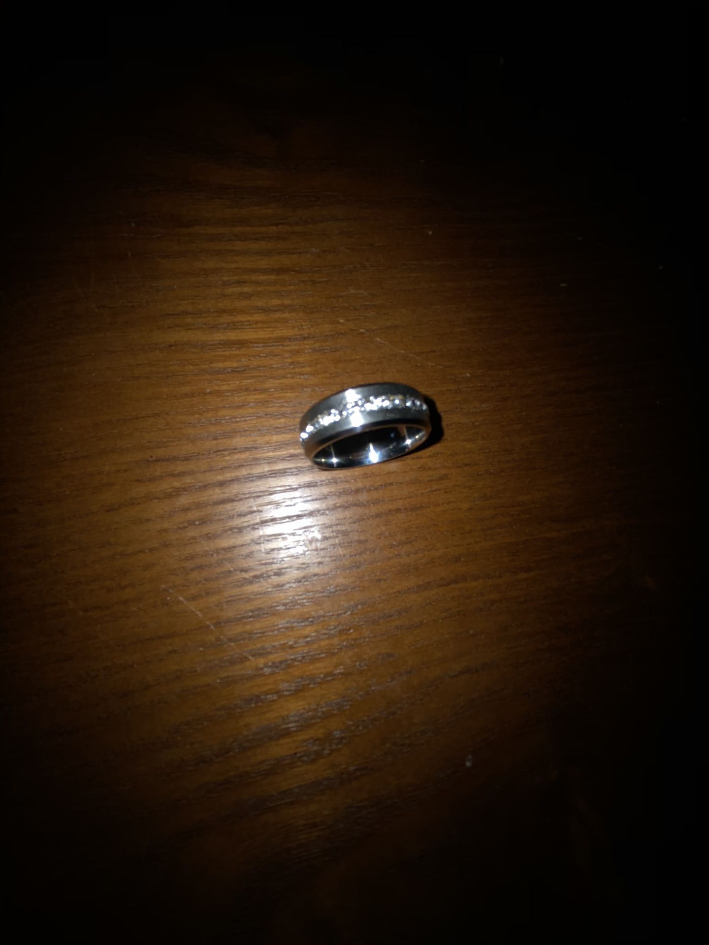 Men’s titanium wedding ring Size 11 New