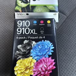 910 CMY/ 910 XL black 4 Pack ink Cartridge 