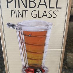 Pinball Pint Glass