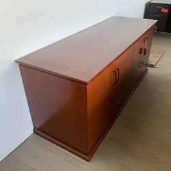 Storage Credenza Wood 24”x72”