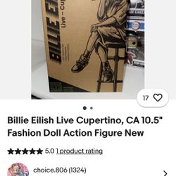 Billy Eilish Collectors Doll