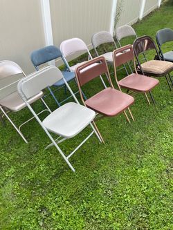 Folding chairs