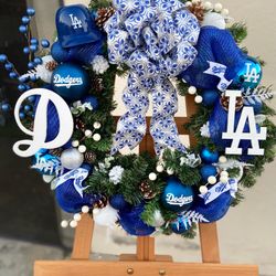 Dodger Wreaths 