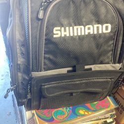 Shimano Fishing Backpack Tackle Bag