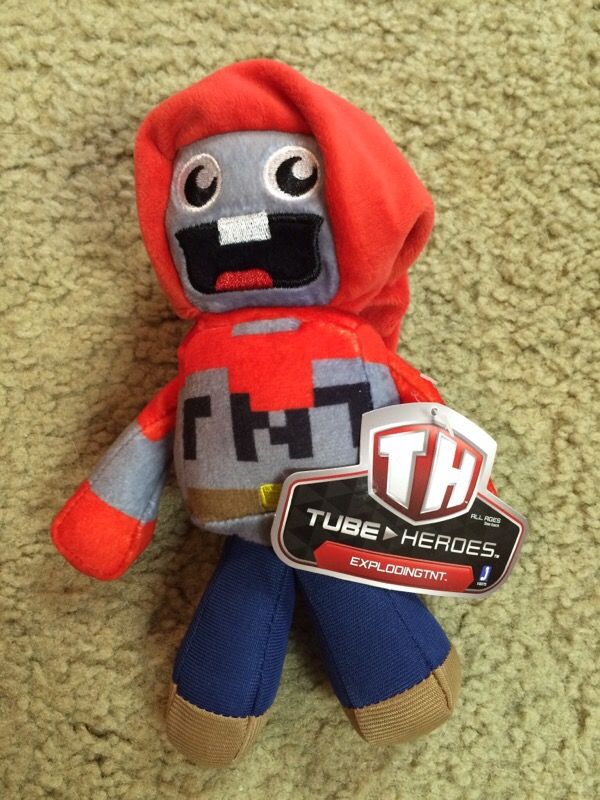 Tube Heroes Plush!!! NEW WITH TAGS!!!