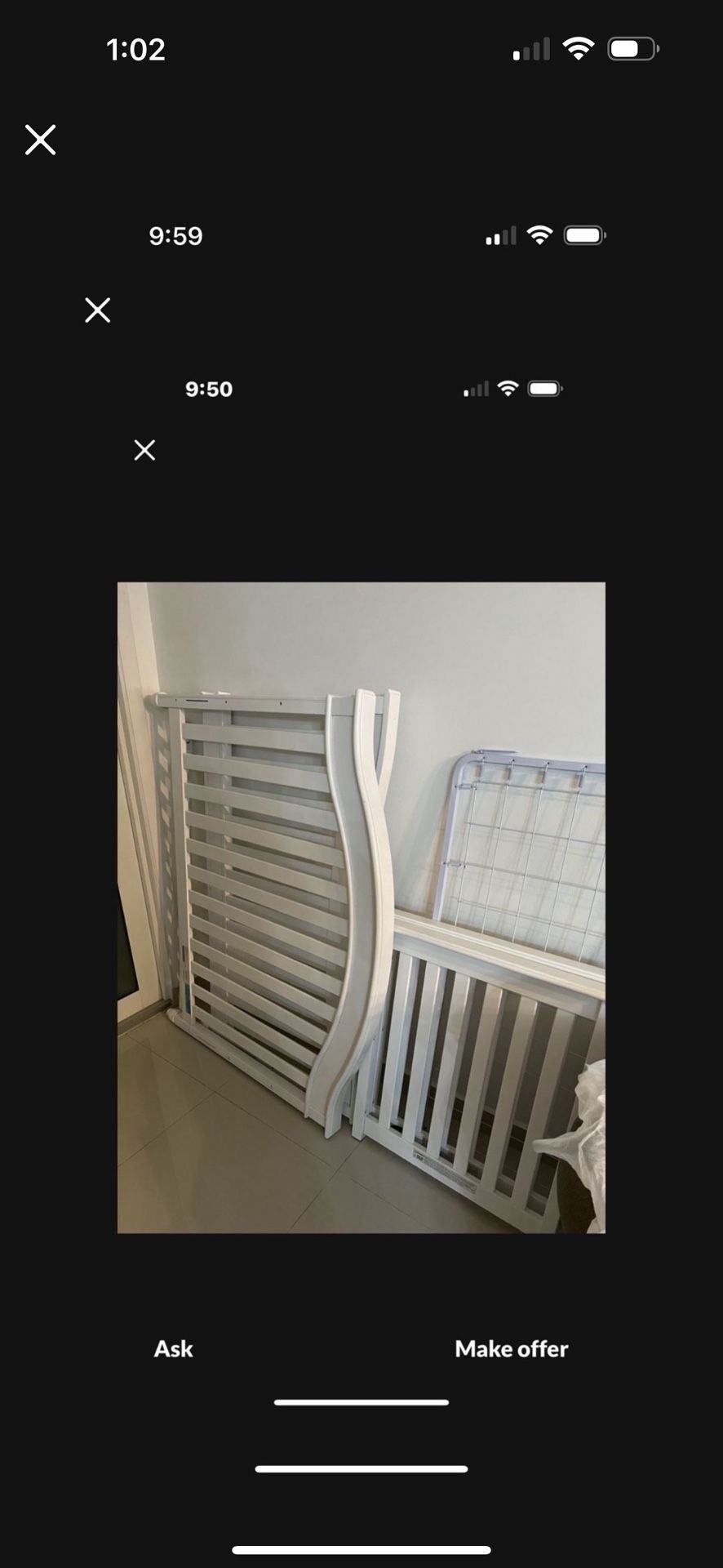 Cuna Para Bebé Con Colchón
