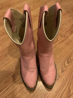 Girl Pink Boots