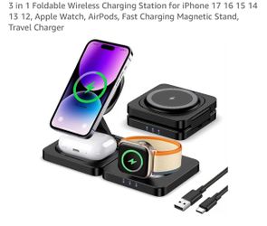 3-in-1 Foldable Wireless Charging Station