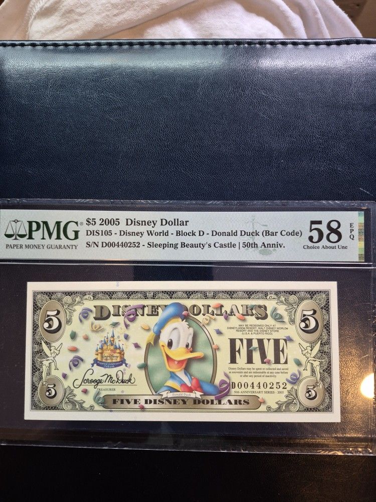 $5 2005 Disney Dollar
