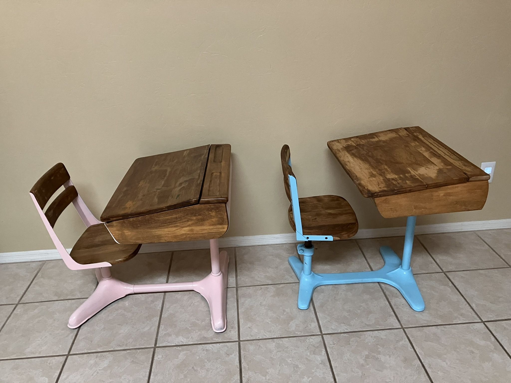 Vintage Student Desk