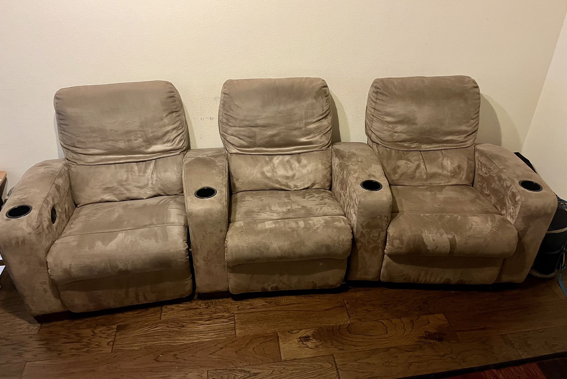 Reclinable Sofa (3 Set) 