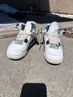 Jordan 4s oxidized green