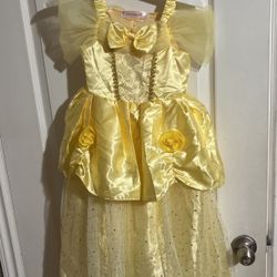 Belle Costume Child 5T New