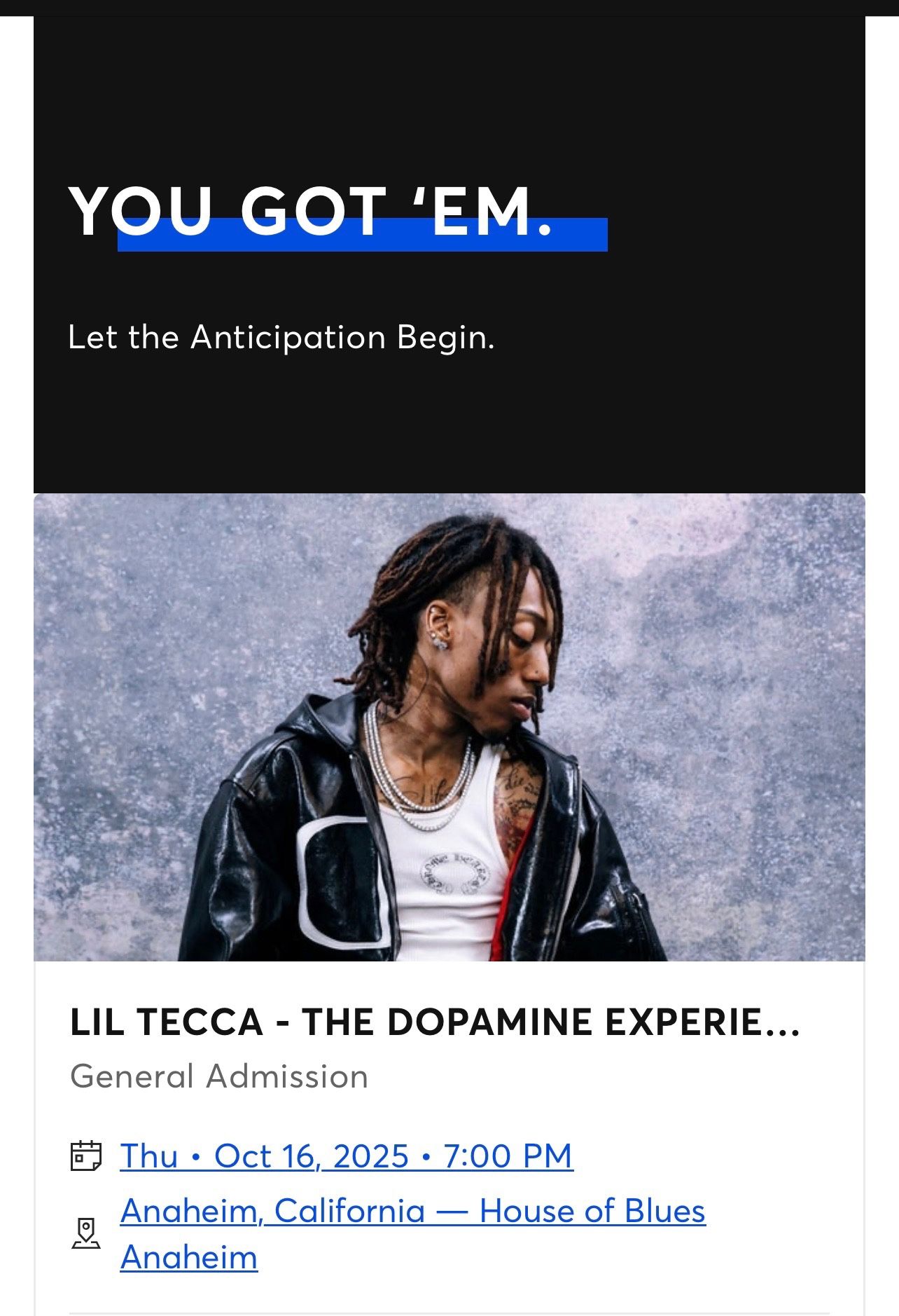 LIL TECCA - THE DOPAMINE EXPERIE...