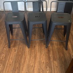 3 Tall Chairs 