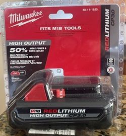 Milwaukee M18 REDLITHIUM HIGH OUTPUT CP3.0 Battery – 48-11-1835