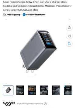 100w Wall Charger
