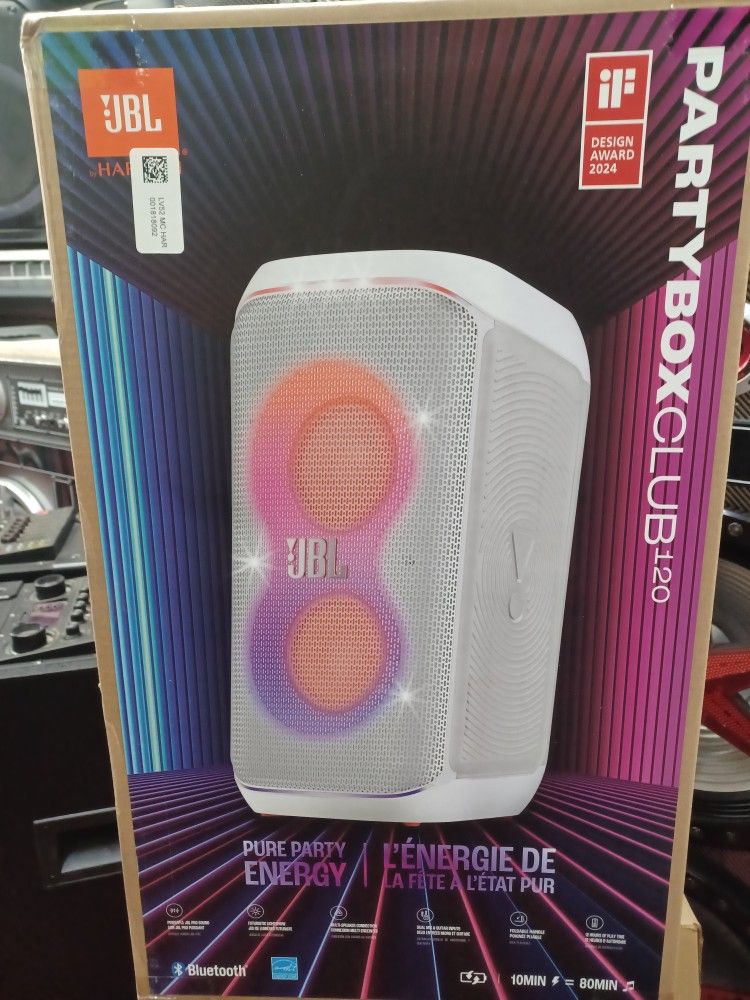 JBL Partybox 120. Brand New. Financing Available.