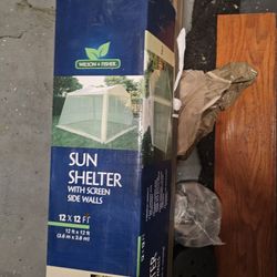 Screened Tent Sun Shelter