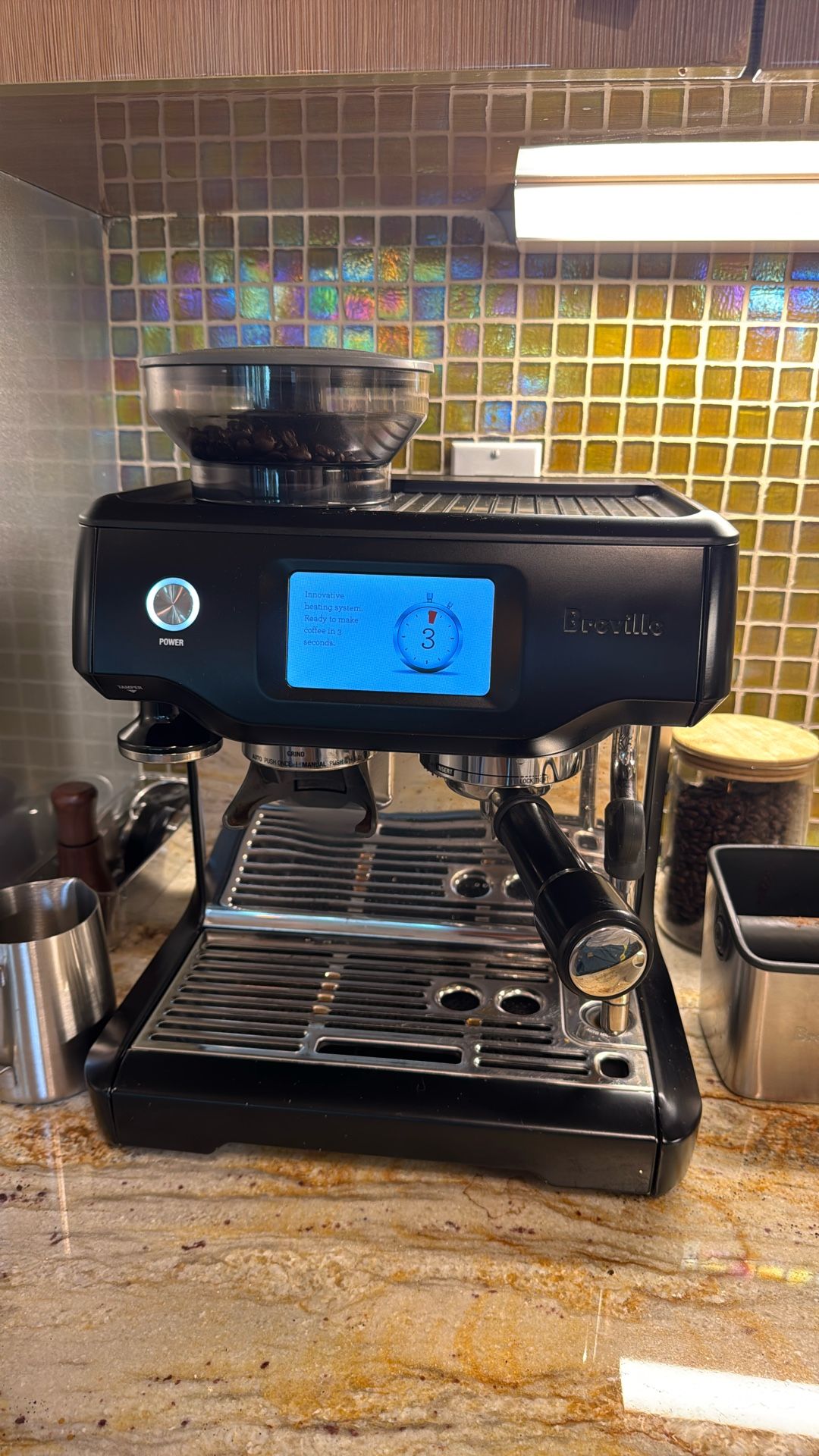 BREVILLE BARISTA TOUCH ESSPRESO MACHINE