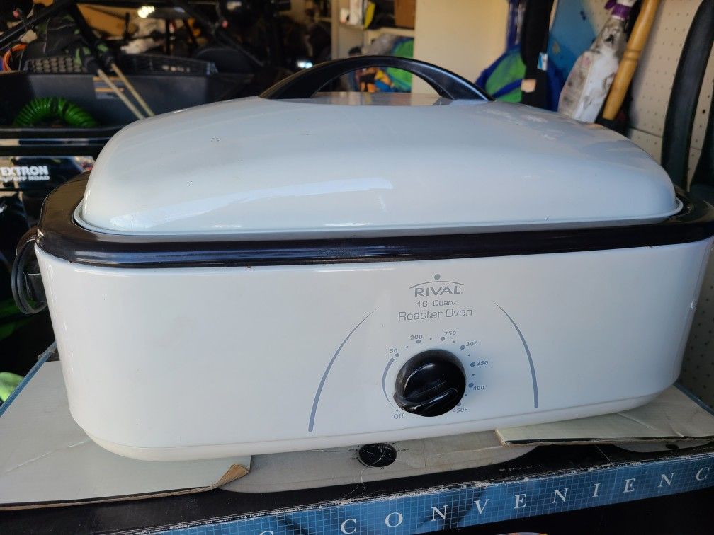 Rival 16 2024 quart roaster oven