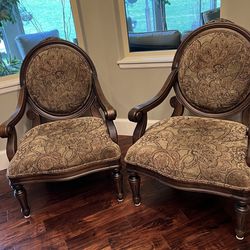 2 Armchairs Chairs  Home Decor