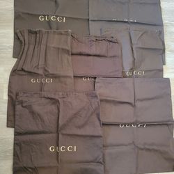 Gucci Dust Bags And Shoe Boxes 