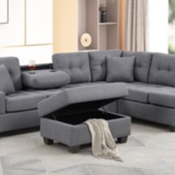 New Sectional In Box 📦 Sofa Couch 🛋️ Drop Paying Retail Prices 