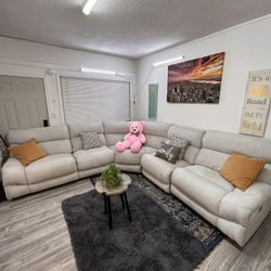 Modular Electric Reclining Sectional Sofa/ Couch