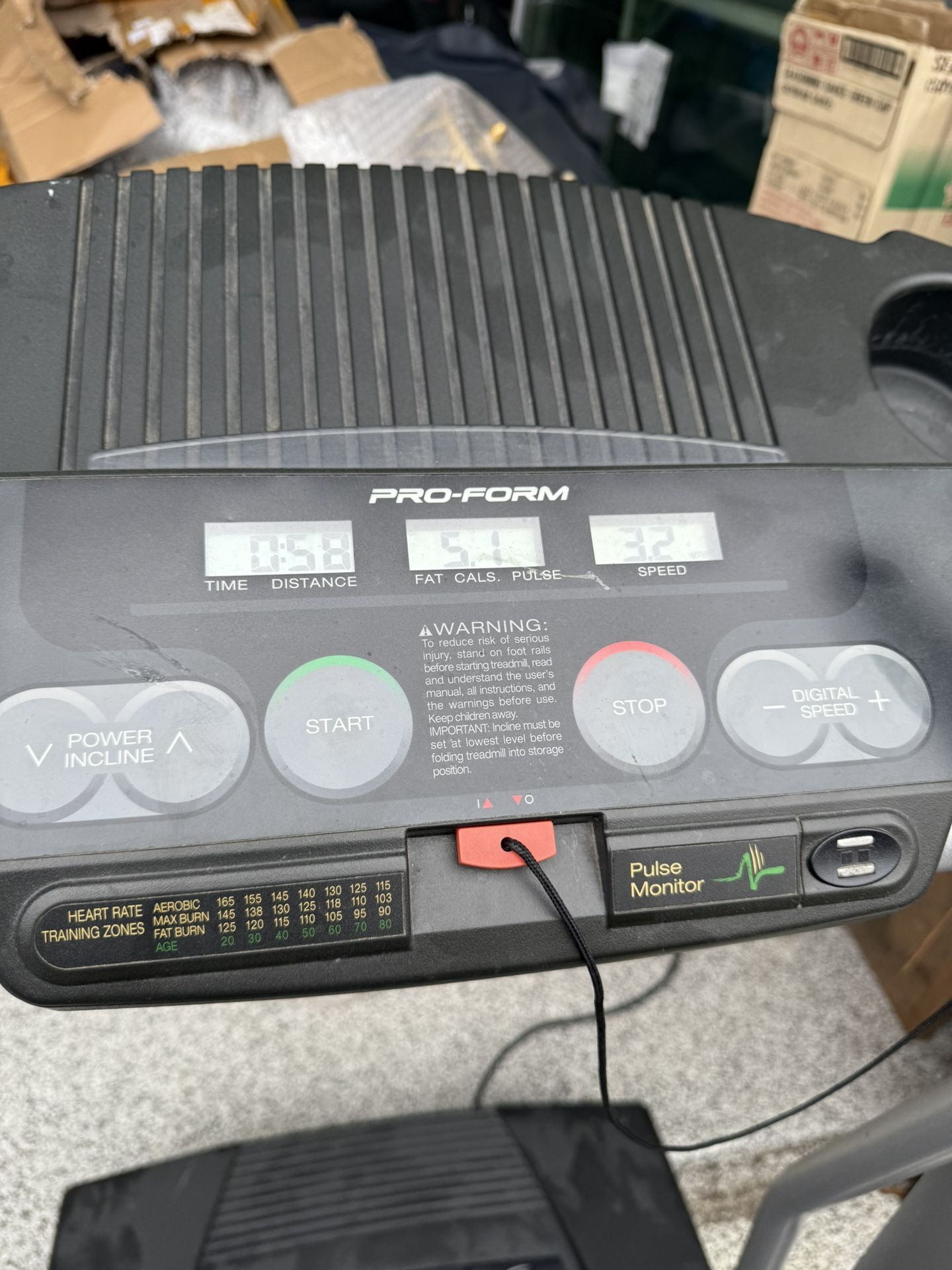 Pro-Form 345s Treadmill