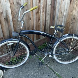 26” Geared Cruiser Bike Ready To Ride 