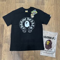 Chrome Hearts/BAPE shirt Size Small, Med, Large