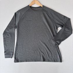 Mammut Men's Long-sleeve Technical Shirt Gray Size XL