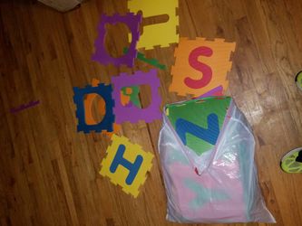 Foam letters puzzle for babies& toddlers