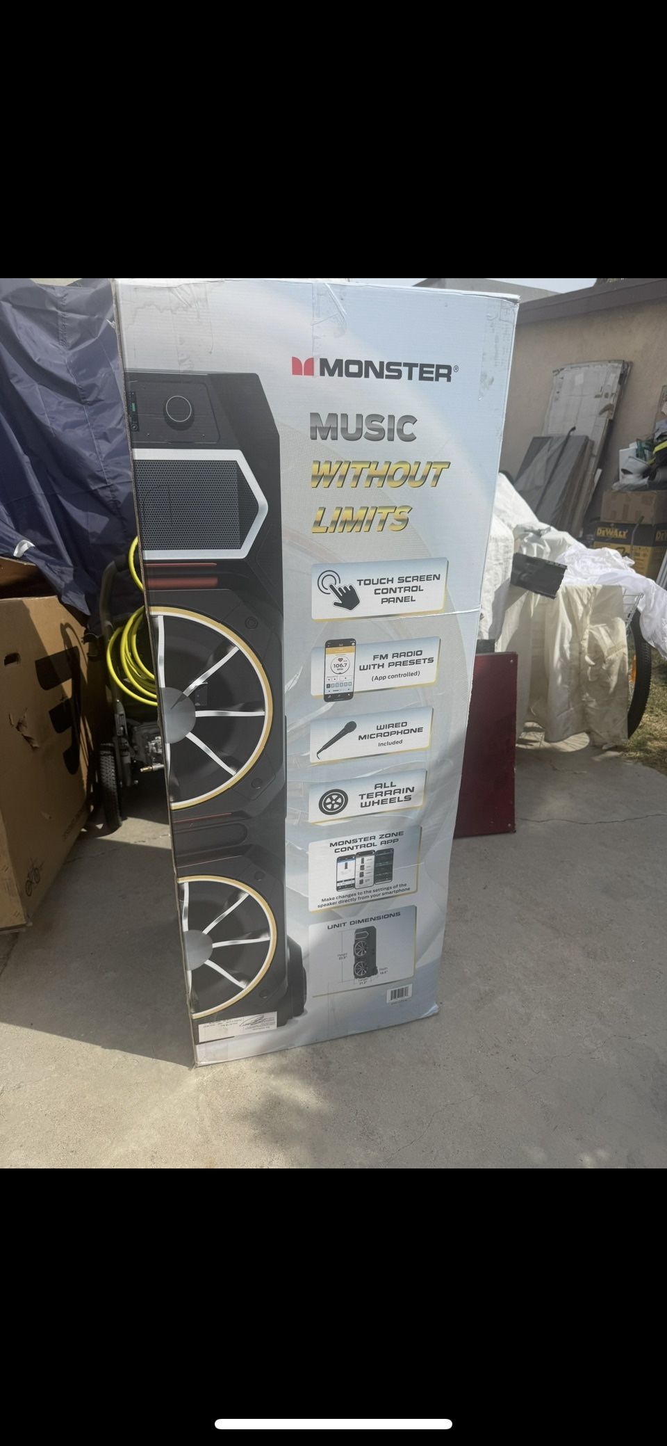 Monster GI30 High-Power Bluetooth Speaker