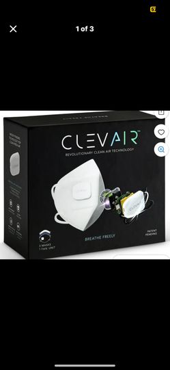 CLEVAIR FACEMASK WITH AIR PURIFIER