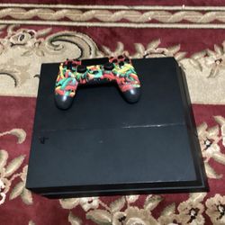 PS4 500gb With Cooler And Need For Speed Game 2 Controllers And Headphones And HDMI Cord