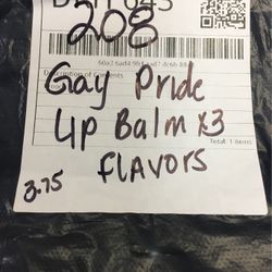 Gay Pride Lip Balm Set Unclaimed Internet Purchase #208