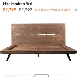 Modami Hiro Modern KING bed 