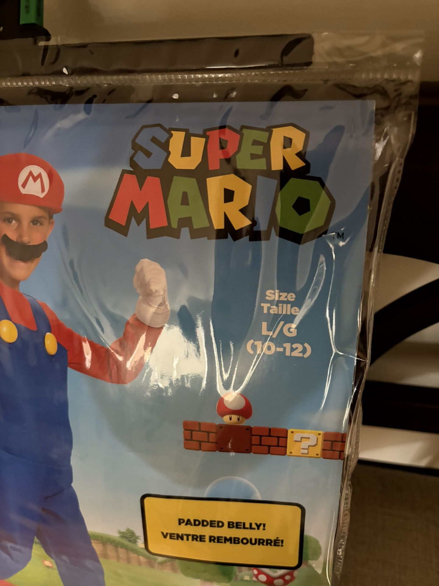 NEW!! SUPER MARIO HALLOWEEN COSTUME 