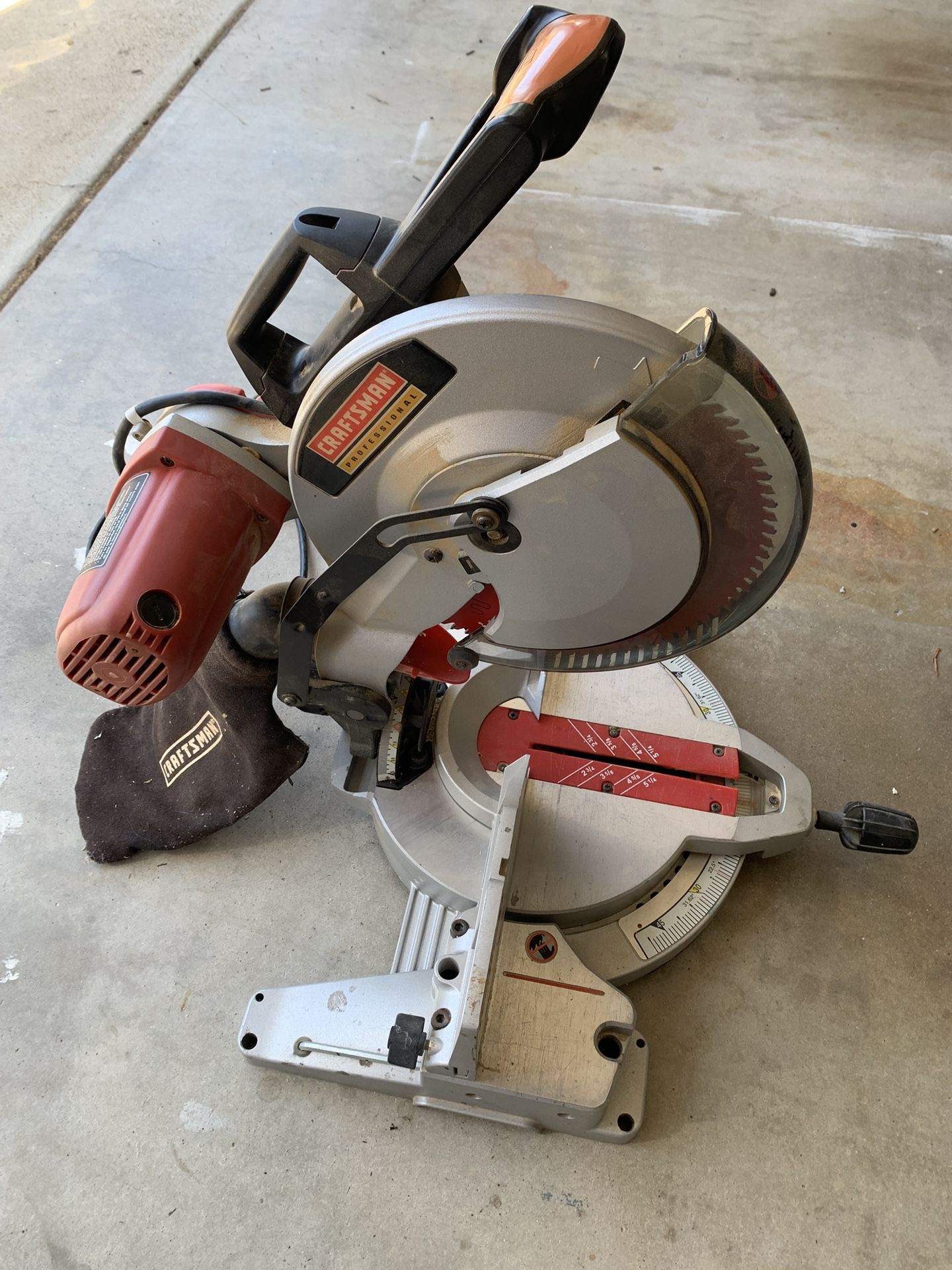 Craftsman 12 Inch Dual Bevel Miter Saw