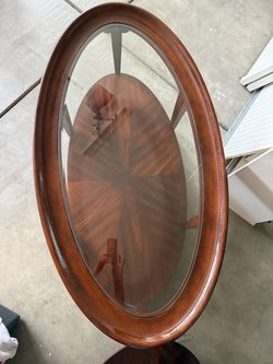 Coffee table & end table set Oval